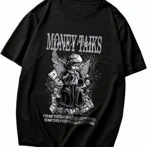 Black Graphic T-Shirt